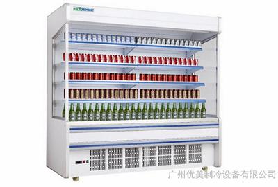 厂家直供冷柜风幕柜饮料柜 广州优美制冷设备高清细节图全解析